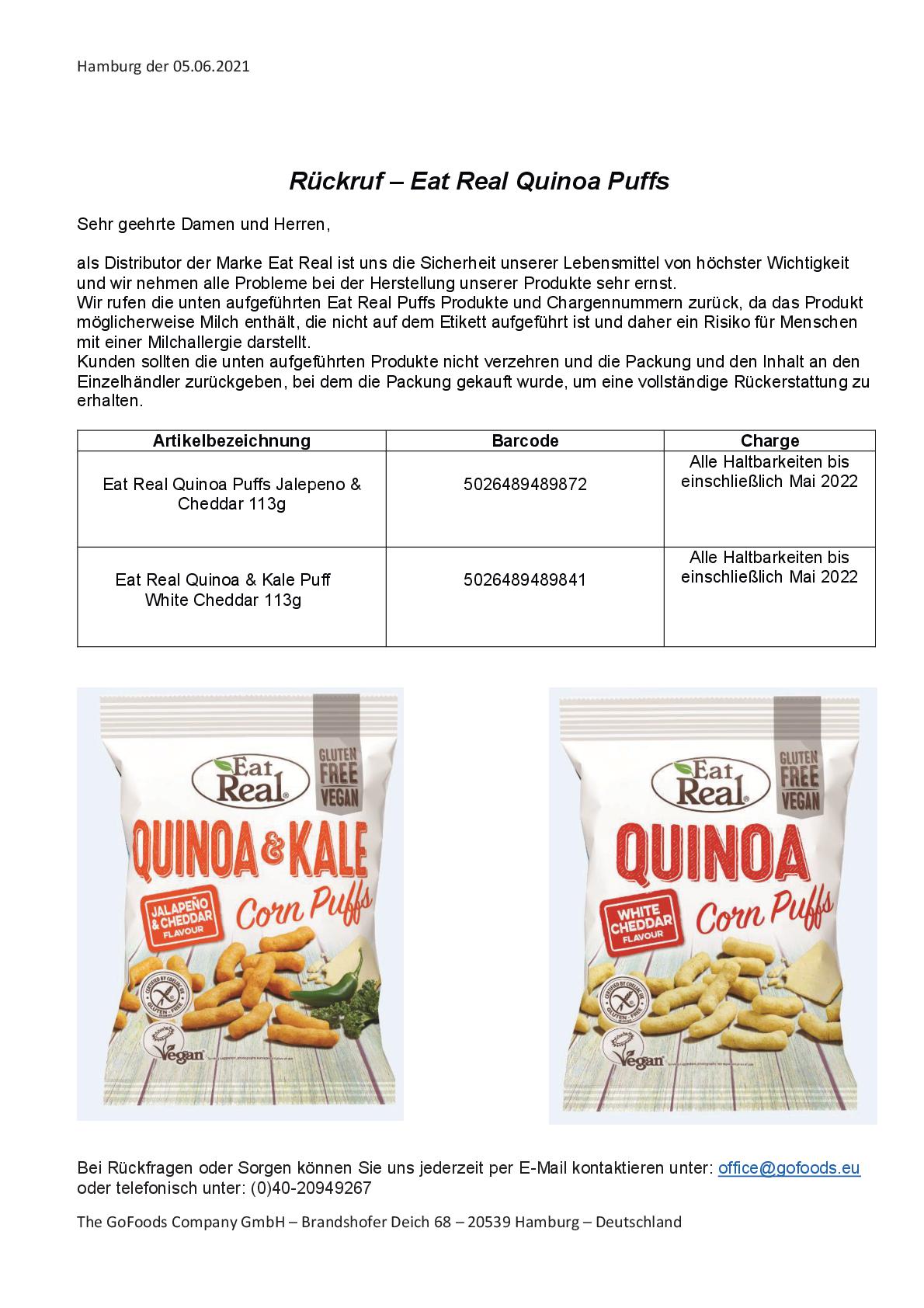21 06 07 Rückruf Eatreal Quinoa Puffs 001